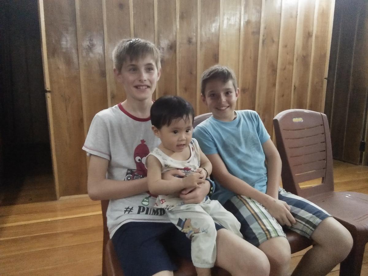 Tran Xuan Homestay Ba Be Kültér fotó